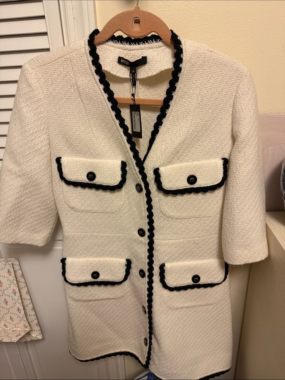 Maje Tweed Dress